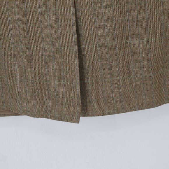 Lauren ralph Lauren sport coat men's 40R Silk wool windowpane herringbone plaid - Picture 6 of 13